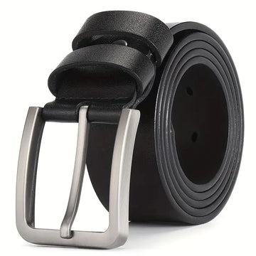 The Weekender – Durable Split Leather Belt with Classic Buckle