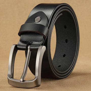 The Baron - Mens Genuine Leather Belt | Cowhide Belt for Men