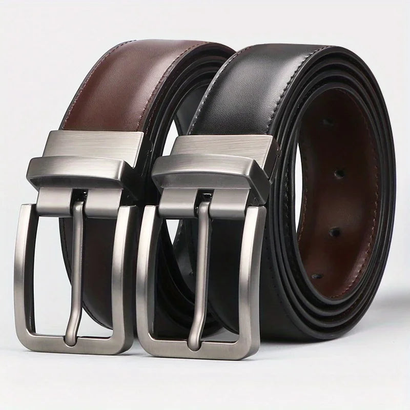 The Pivot – Dual-Sided Leather Belt for Flexible Style