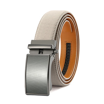 The Nightline - Mens PU Leather Belt | No-Hole Ratchet Belt