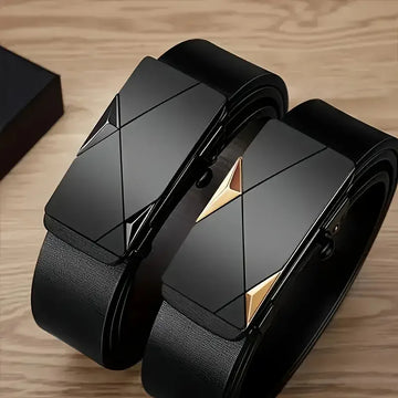The Meridian - Mens PU Leather Belt | Ratchet for Work