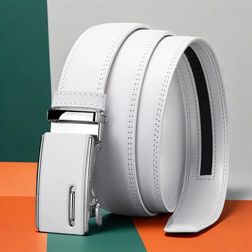 The Apex - Mens Leather Belt | Automatic Buckle Belt for Men